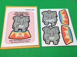 Ellie Elephant’s Homonym Trick - DIY Envelope Game PRINTED - £11.01 GBP