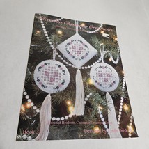Victorian Christmas Ornaments Hardanger Ribbon and Silk Book 35 Linda Dr... - $12.98