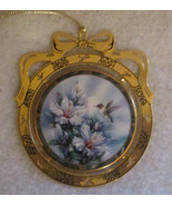 Lena Liu The Ruby-Throated Hummingbird Ornament Bradford Editions 1997 - $17.42