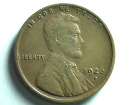 1926-D Lincoln Cent Penny Very Fine / Extra Fine+ Very Fine / Extremey Fine+ - £10.39 GBP