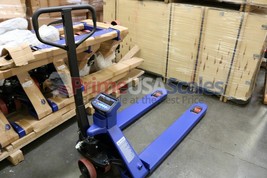 5 Year Warranty Pallet Jack Scale with Built-in Scale 4,000 x 1 lb Capacity - $1,295.00