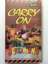 CARRY ON SCREAMING (UK 1996 VHS TAPE) - $2.82
