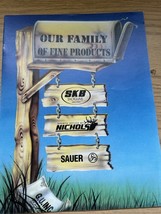SKB SHOTGUN, SAUER, NICHOLS SPORTS OPTICS CATALOG - $202.33 MXN