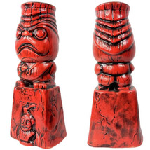 Lost Temple Traders Haunted Spirits Tombstone Tiki Mug Red Sangre Ltd Ed 2020 - £77.40 GBP