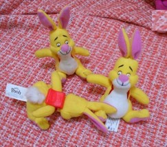 1 Rabbit with Back-Clip 4&quot; Plush Toy, Vintage Disney Stuffed Bean Bag Mc Donalds - £7.04 GBP