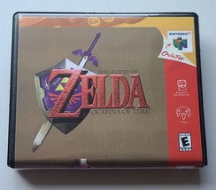 The Legend Of Zelda Ocarina Of Time CASE ONLY Nintendo 64 N64 Box BEST Quality - £11.96 GBP
