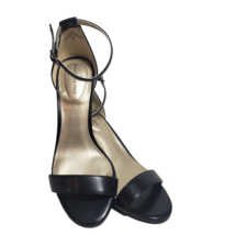 Bandolino Womens Madia3 Black Ankle Strap Open Toe Dress Sandals Heels S... - $59.99