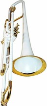 NauticalMart Valve Trombone Bb White - £260.20 GBP