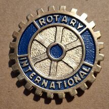 Rotary International Emblem  Collectible Refrigerator Magnet - $6.44