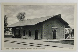 Michigan Dearborn Smith&#39;s Creek Depot Greenfield Village Curteich Postcard S17 - £3.90 GBP