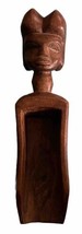Antique Ethnic  Tribal African Indonesian Grain Rice Scoop Wooden Hand C... - $25.22