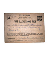 WW11 War Ration Books- 4 Crrynthiana ￼ Kentucky ￼ - $279.97 MXN