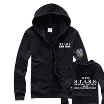 Resident Evil RPD STARS Raccoon Hoody Jacket Sweater Hoodie Cosplay Uniform - £28.05 GBP