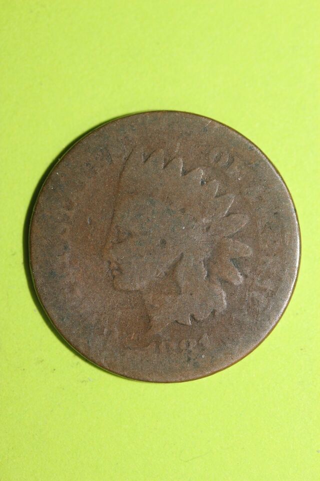 1881 Indian Head Cent Penny Low Grade Cull Exact Coin Shown Fast Shippin... - $9.99