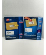 330 Labels 33 Sheets Avery 5163 &amp; 8163 Shipping Labels 2”x4&quot; - White See... - £15.40 GBP