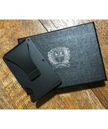LARUANCHEST METAL WALLET MINIMALIST WALLET MONEY CLIP SLIM WALLET RFID B... - $30.93 CAD
