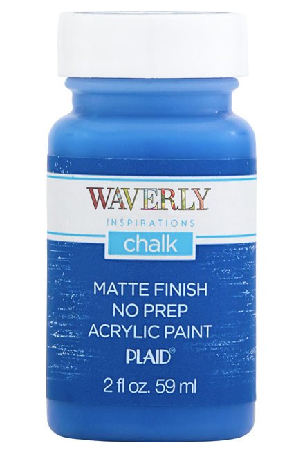 Waverly Inspirations 60891E Chalk Paint, Matte, Ocean Blue, 2 Fl. Oz. - $3.95