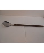 Salad Serving Spoon 13&quot; Japan Teak Wood Handle - £8.72 GBP