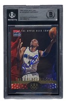 Penny Hardaway Firmado O Upper Deck Eeuu 1996 #3 Baloncesto Carta Bas - £114.96 GBP