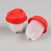 Silicone Egg Steamer Cups  Hard Boiled Egg Shells Remover - £11.95 GBP