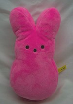 Just Born Peeps SOFT PINK BUNNY PEEP 9&quot; Plush STUFFED ANIMAL Toy 2014 - £13.09 GBP