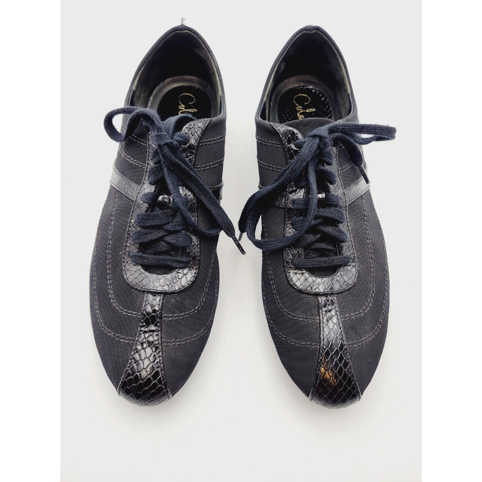 Cole Haan Women's Size 8.5B NikeAir Tech Fashion Sneakers in Metallic Black Item image 5