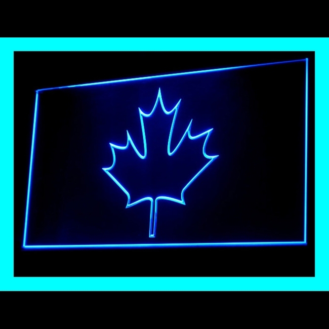 150063B Canada leaf candian being the world economic Display LED Light Sign - $21.99