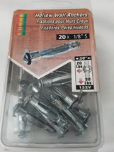 Cobra 20-Pack 1-1/2-in L x 1/8-in dia Hollow Wall Anchors  - £11.17 GBP