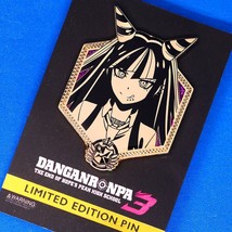 Danganronpa 3 Ibuki Mioda Golden Enamel Pin Figure Anime Collectible Brooch - £18.67 GBP