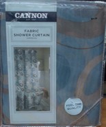 Cannon Fabric Shower Curtain - DIMENSIONS - BRAND NEW IN PACKAGE - GORGEOUS - $24.74