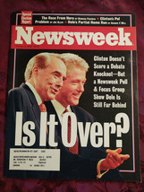 NEWSWEEK October 14 1996 Bill Clinton Bob Dole Debate Dave Barry - £6.89 GBP