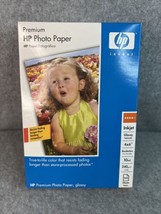 HP Premium Photo Paper, Inkjet Glossy 4x6&quot;- 100 sheets - £8.70 GBP