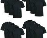 Pro Club Men&#39;s 12-Pack Heavyweight Cotton Short Sleeve Crew Neck T-Shirt... - $89.09
