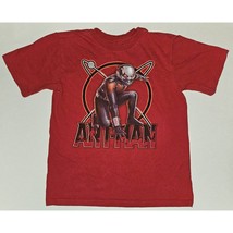 Disney Store Marvel Ant Man Boys Red Tee Shirt Medium 7-8 Antman Fading READ - £10.24 GBP