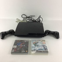 Playstation PS3 Slim Video Game System Console Bundle 160GB CECH-3001A G... - $296.95