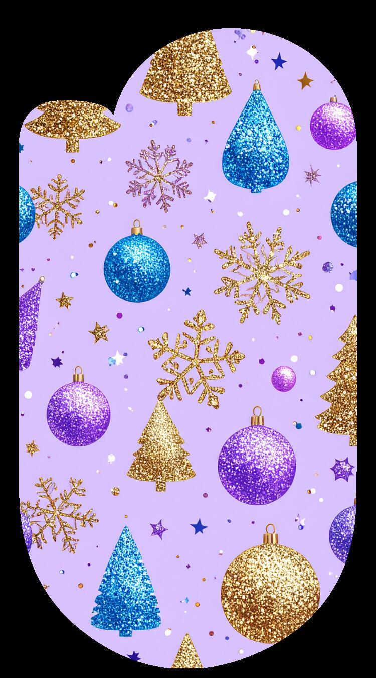 Winter Christmas Paperclip Design Clipart 100 PNG Digital Download Bundle vol 6 Item image 5