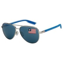 Costa Del Mar PEL 400 OSGP Freedom Series Peli Sunglasses Shiny Silver 5... - £171.61 GBP
