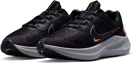 Nike Woman&#39;s Zoom Winflo 8 Shield Black/Violet Ore-Atomic Orange 2022 - £52.43 GBP