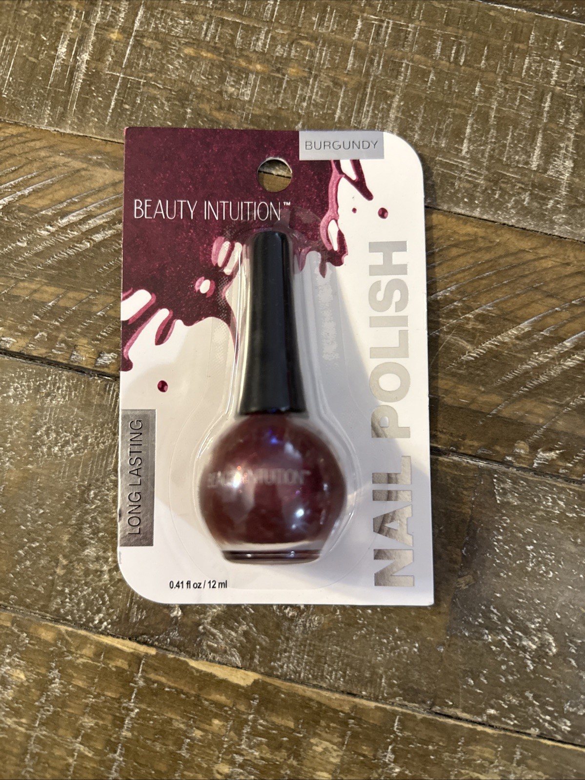 Beauty Intuition Long Lasting Nail Polish Burgundy - $29.58