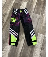 Womens Fly Kinetic Moto Pants Size 3/4 NWOT Adjustable Breathable Bright... - $859.51 MXN