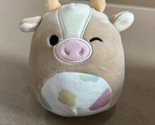 Squishmallows 5” GRIELLA COW Plush Rainbow Spotted Belly  Easter Plush - $7.87