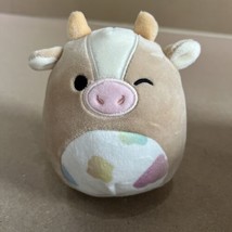 Squishmallows 5” GRIELLA COW Plush Rainbow Spotted Belly  Easter Plush - £6.19 GBP