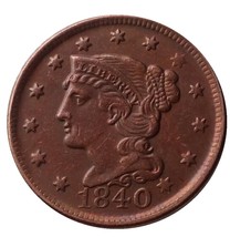  Direct Selling U.S. Big Cents (1839-1852) 14 Years Optional Foreign Copy Commem - £6.63 GBP