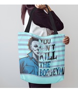 Michael Myers &quot;You Can&#39;t Kill The Boogeyman&quot; Tote Bag | Halloween Classic - €30,15 EUR
