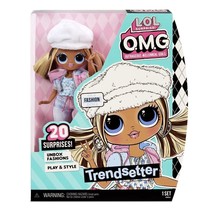 LOL Surprise OMG Trendsetter Fashion Doll with 20 Surprises - New &amp; Sealed - £15.89 GBP