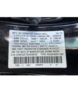 Passenger Axle Shaft Front Axle 2.0L Outer Assembly LX Fits 16-21 CIVIC - $192.96 CAD
