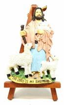 Home For ALL The Holidays Poly Resin Jesus Figurine on Easel 6 inches (L... - $15.00