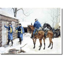 Frederic Remington Western Painting Ceramic Tile Mural BTZ07320