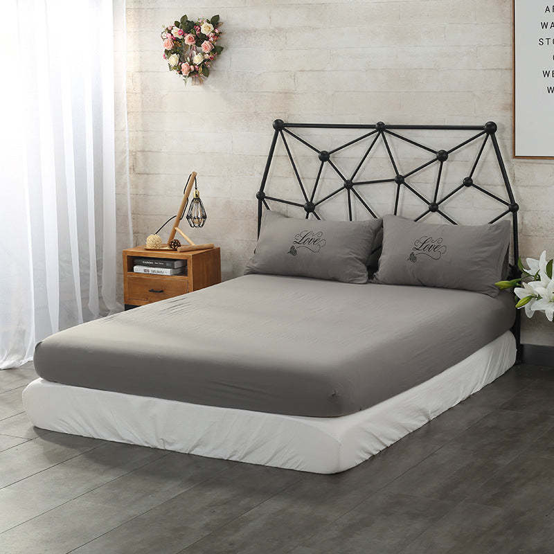 Pure Color Bedspread Pongee Sweat Bed Sheet - $13.30+