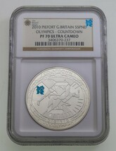 2010 Piefort Great Britain S5PND Olympics - Countdown NGC PF70 Ultra Cameo - $2,412.06 MXN
